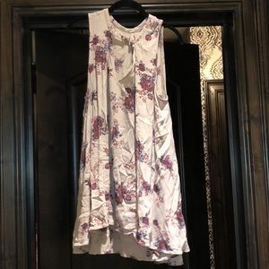 Free People floral slip on dress